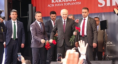 Bahçeli Karabük'te konuştu