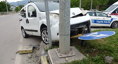 Karabük’te iki trafik kazası: 1 yaralı