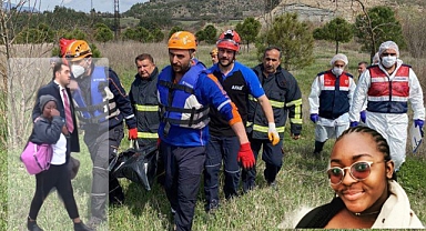 ÖLÜ BULUNAN DİNA’NIN AİLESİ KARABÜK’E GELDİ