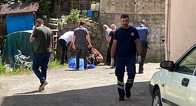 Bahçesine giderken kalp krizi geçirip öldü