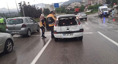 Karabük'te zincirleme kaza: 1 Yaralı