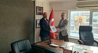 SENDİKACILARDAN YENİDEN REFAH PARTİ İL BAŞKANINA ZİYARET