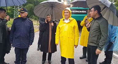 Vali Gürel sel bölgesinde