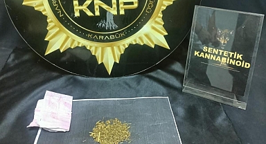 Karabük’te uyuşturucu operasyonu: 2 gözaltı