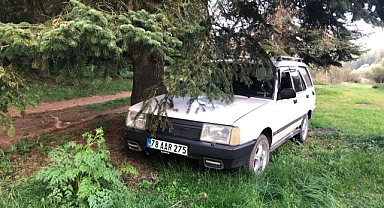 Otomobil hırsızları kamerada