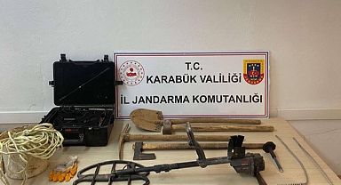 Kaçak kazı yapanlar fotokapan sayesinde yakalandı