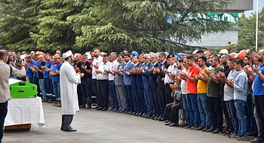 Kardemir İşçisi, son yolculuğuna uğurlandı