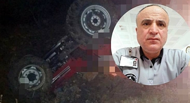 Devrilen traktörün altında kalan kişi öldü