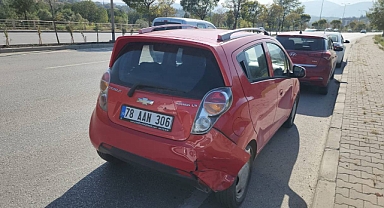 Karabük'te ehliyetsiz sürücü kaza yaptı, 1 kişi yaralandı