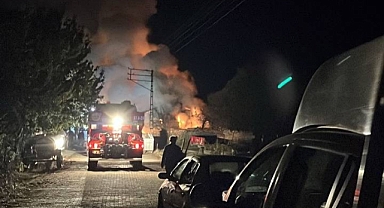 İlçede peş peşe çıkan yangınlarda kundaklama şüphesi