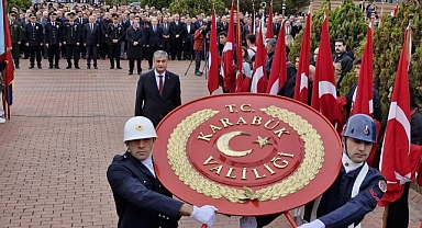 Saat 09:05'te Karabük’te hayat durdu!