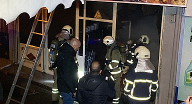 Safranbolu’da İş Yeri Yangını