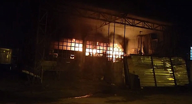 Karabük'te iş yerinde çıkan yangın söndürüldü