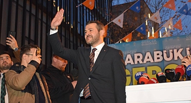 Çetinkaya'ya coşkulu karşılama
