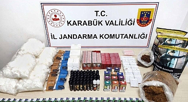Jandarmadan kaçak sigara operasyonu