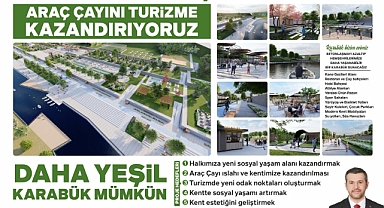 Çetinkaya, Nehir Park Yaşam Merkezi projesini açıkladı