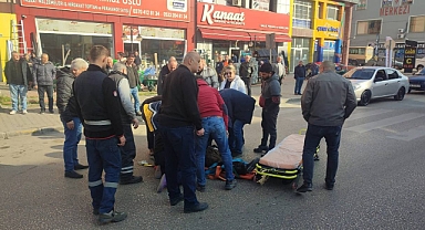 YAYA GEÇİDİNDE Kİ KAZA KAMERADA
