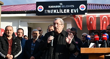 5000 EVLER EMEKLİLER EVİNİN AÇILIŞI GERÇEKLEŞTİRİLDİ