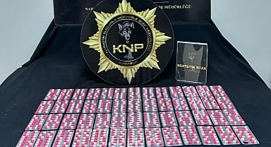 727 adet sentetik hap operasyonu