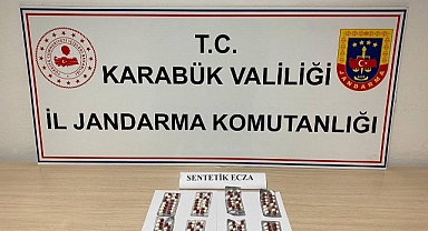 Durdurulan araçta tam 109 adet uyuşturucu hap yakalandı