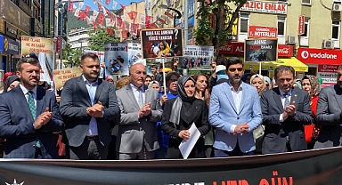 AK Parti Kadın Kolları Filistinli Anneler İçin Toplandı