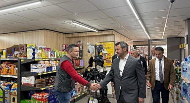 Başkan Çetinkaya Market Denetimlerine Katıldı