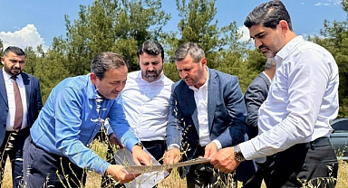 AK Parti heyeti'nden TCDD gar sahasının taşınacağı Kızılcaören bölgesinde inceleme
