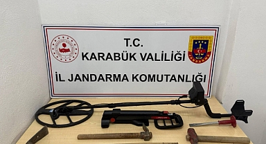 Kaçak kazı yapanlar suçüstü yakalandı