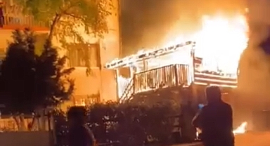 Karabük'te Garaj Yangını Korkuttu