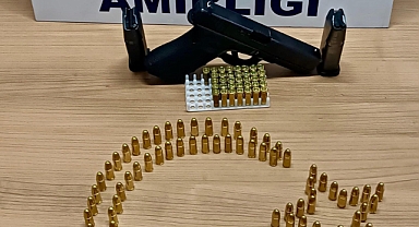 Karabük'te 4 ruhsatsız tabanca ele geçirildi