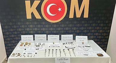 Karabük'te çok sayıda tarihi eser ele geçirildi