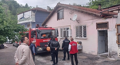 MÜSTAKİL EVDE ÇIKAN YANGIN KORKUTTU