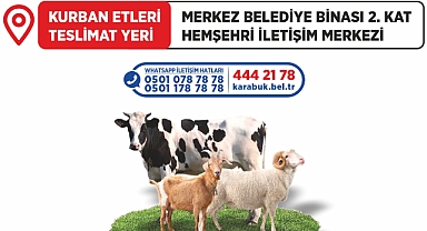 Karabük Belediyesi’nden Bayramda Anlamlı Dayanışma: Kurban Etleri İhtiyaç Sahiplerine Ulaştırılacak