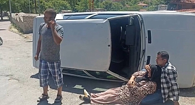 Safranbolu'da Otomobil Devrildi: 1 Yaralı