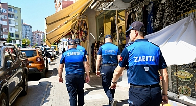 Karabük’te Zabıta Ekiplerinden Kaldırım İşgallerine Geçit Yok