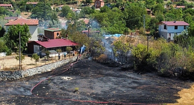 Karabük’te bahçe yangını söndürüldü