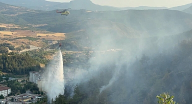 Karabük'te Orman Yangını : 1 İşçi Dumandan Etkilendi