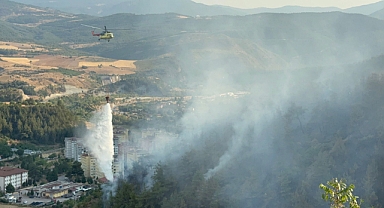 Karabük'teki orman yangını 2,5 saatte kontrol altına alındı