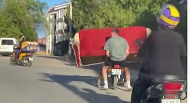 KOLTUK TAŞIYAN SÜRÜCÜYE 3 BİN 65 LİRA CEZA