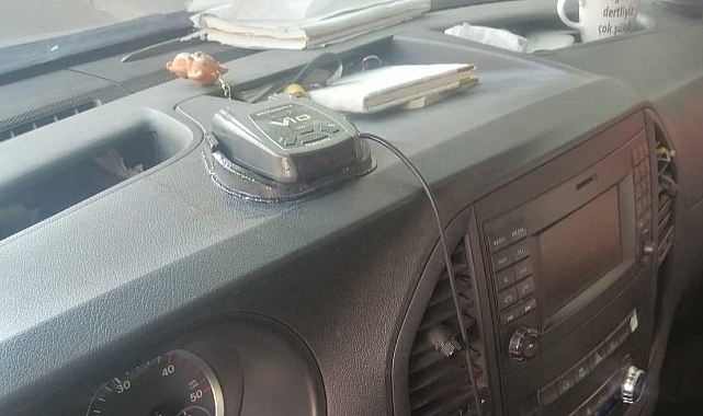 Radar tespit cihazı ile yakalanan sürücüye 28 bin lira ceza