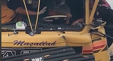 Karabük'te korkutan kaza kamerada!