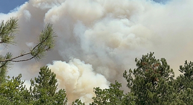 Karabük'teki orman yangını devam ediyor!