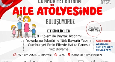 Karabük Belediyesi’nden Cumhuriyet Bayramı’na Özel Aile Etkinliği