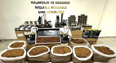 Karabük’te kaçak tütün operasyonu:2 gözaltı
