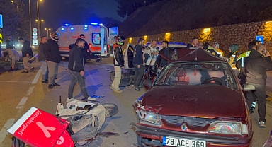 Karabük'te zincirleme kaza: 3 yaralı