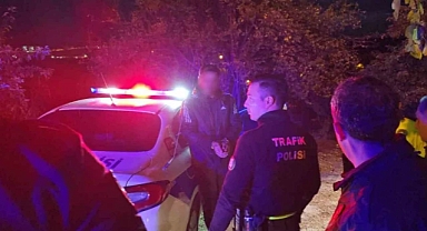 Polise zor anlar yaşattı