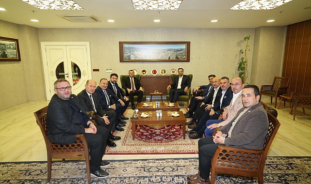 AK PARTİ İSTANBUL İL BAŞKANI ABDULLAH ÖZDEMİR, BAŞKAN ÇETİNKAYA’YI ZİYARET ETTİ