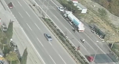 İki kişinin yaralandığı kazada yeni görüntüler