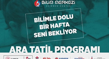 Karabük Belediyesi’nden Ara Tatile Özel Bilim Dolu Program