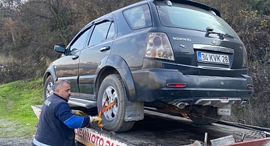 Kocaeli’de çalınan otomobil Karabük'te bulundu
